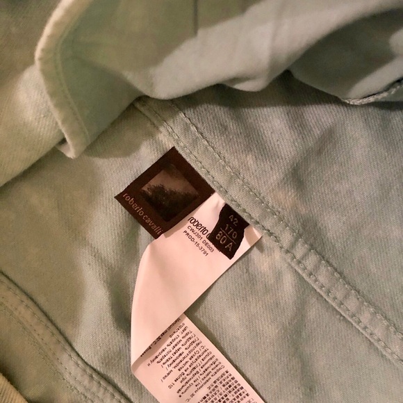 SOLD Roberto Cavalli Lace-up Denim Mini Skirt - Picture 5 of 7